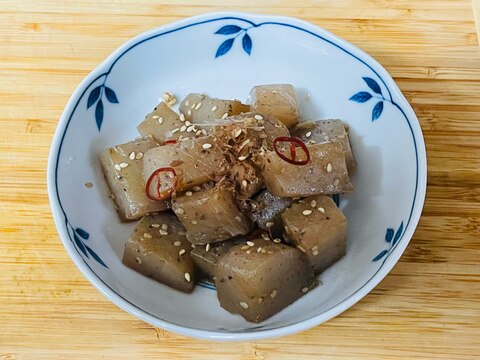 簡単副菜☆こんにゃくのピリ辛煮